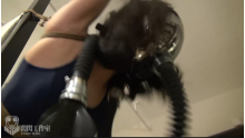 First Person View Miao's Gasmask Breathplay