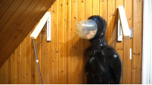 Xiaomeng with Armbinder and Breathplay Hood