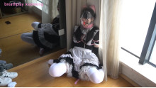 Xiaomeng Maid and Zentai Bagged Incontinence