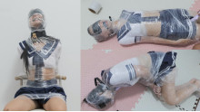 Xiaomeng Cling Film Mummified Breathplay