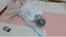 Xiaomeng in Vacuum Bag with Air Bubble