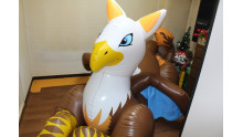 Captured in Inflatable Griffon