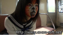 Animal Face Painting Girl