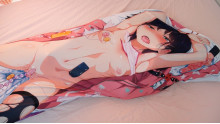 Girls in pillow cover  in Oomori Ichika