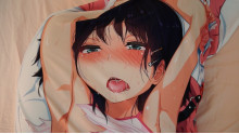 Girls in pillow cover  in Oomori Ichika
