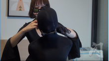 Bunny breathplay in down sleeping Bag
