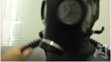Extreme Zentai Gasmask Breathplay
