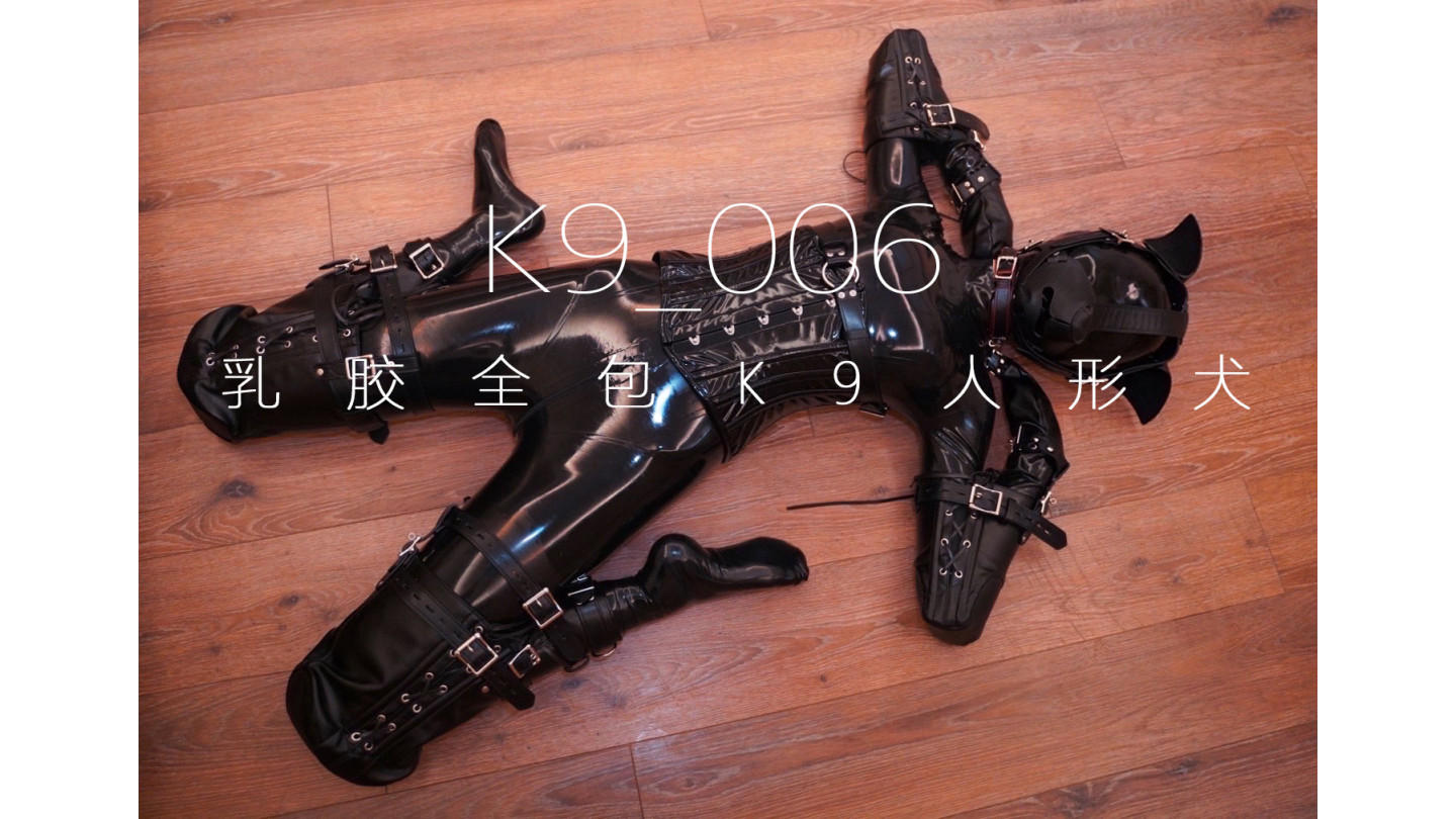 RUBBER K9 人形犬
