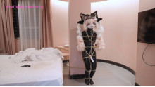 Xiaomeng Latex Kitty Vibrated