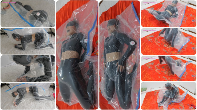 Xiaoyu in Vacuum Bag with Empty Lungs and Blackout