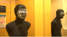 小萌メイド服とゼンタイ、ビニール袋入り尿失禁