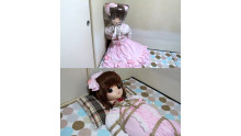 三毛猫娘ビニール袋窒息責め
