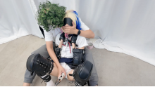 四肢固定クロールK9+TK+SP+内部および外部刺激
