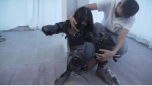 人犬 ボンテージスーツ
