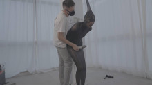 人犬 ボンテージスーツ

